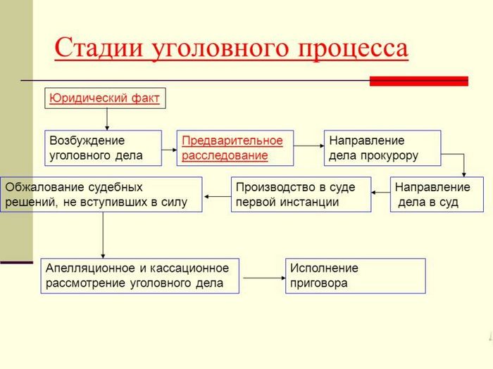 Особенности уголовного процесса план